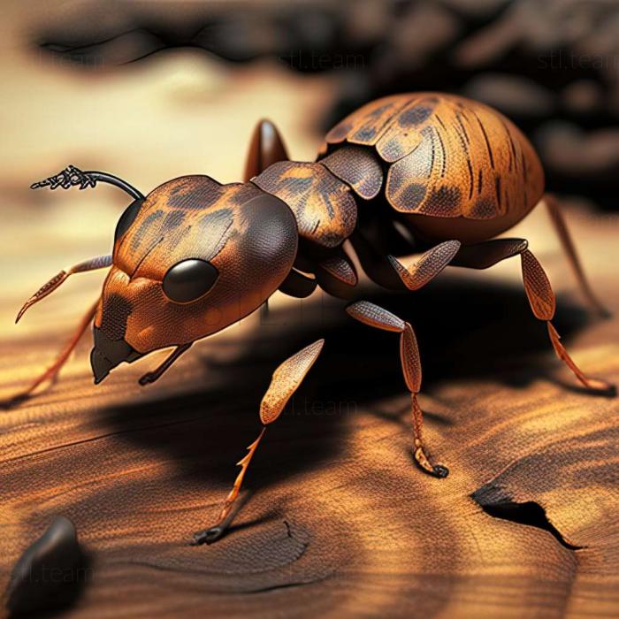 3D модель Pheidole ocypodea (STL)